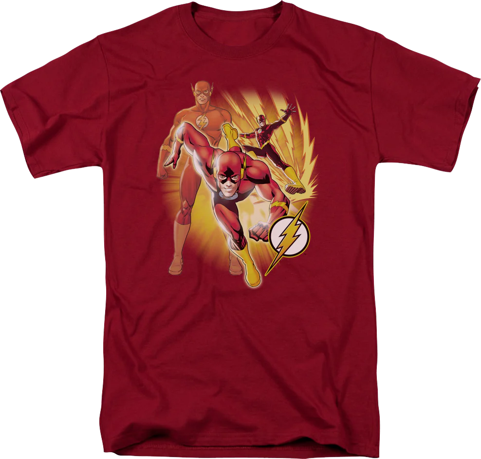The Flash Collage DC Comics T-Shirt