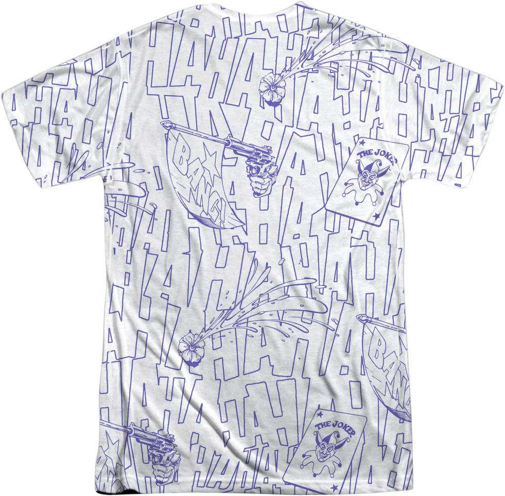The Joker Laughing DC Comics Sublimation T-Shirt - Image 3