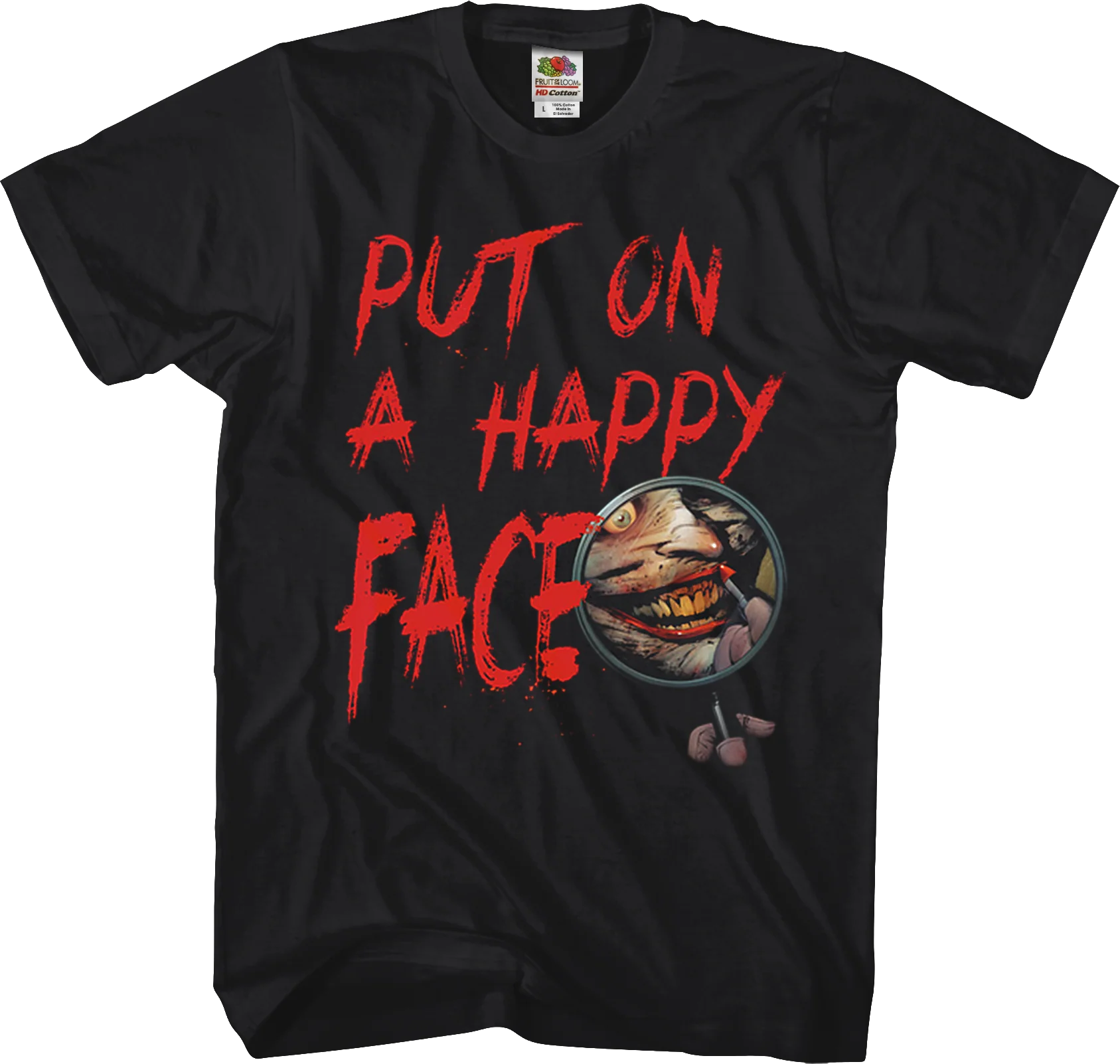 The Joker Put On A Happy Face DC Comics T-Shirt