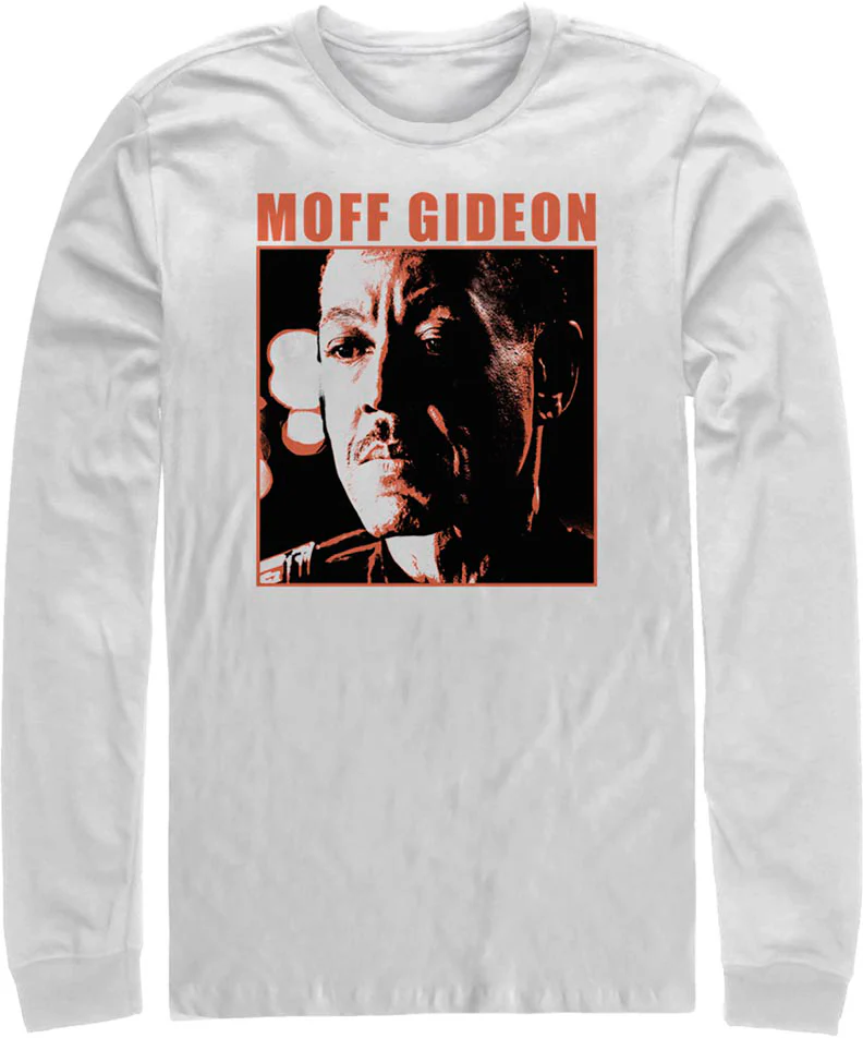 The Mandalorian Moff Gideon Photo Star Wars Long Sleeve Shirt