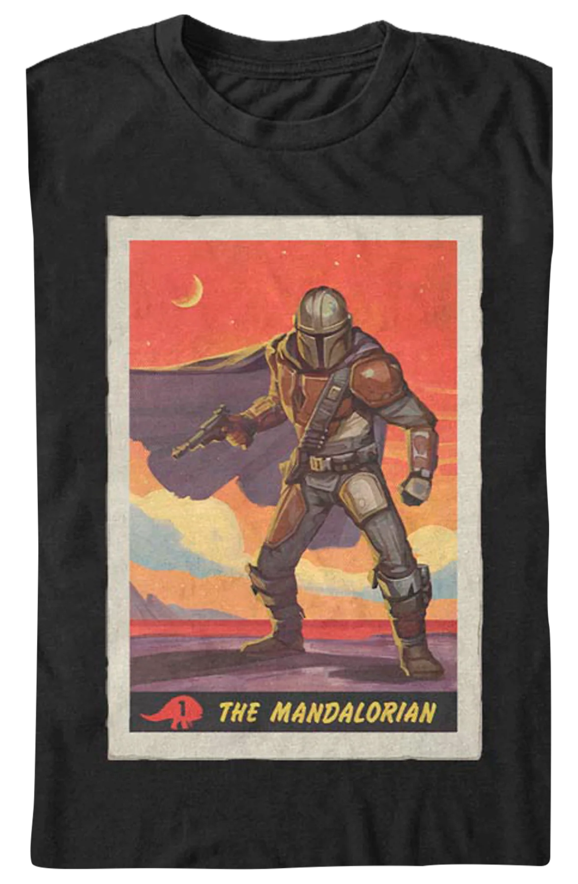 The Mandalorian Poster Star Wars T-Shirt - Image 2
