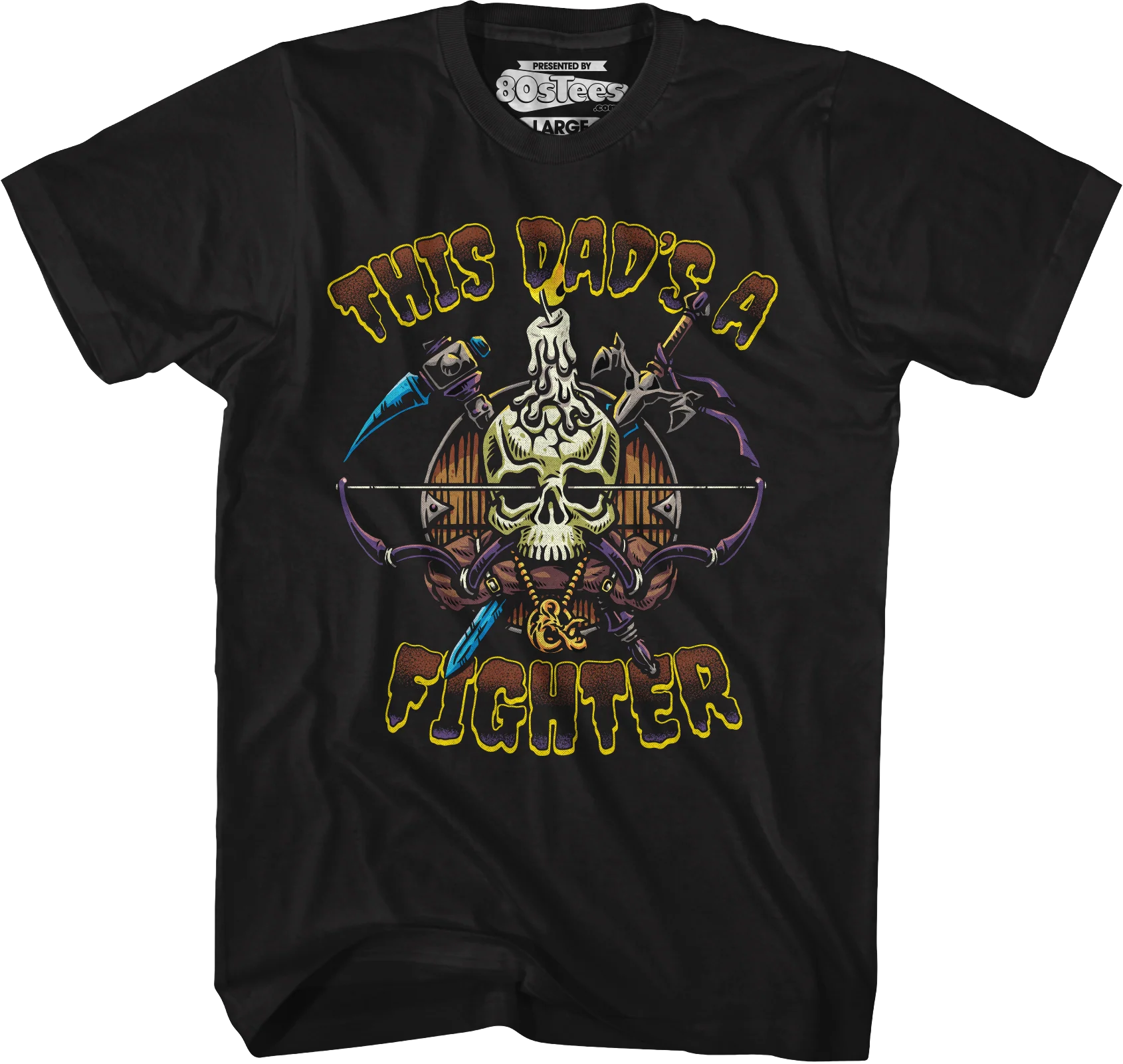 This Dad's A Fighter Dungeons & Dragons T-Shirt