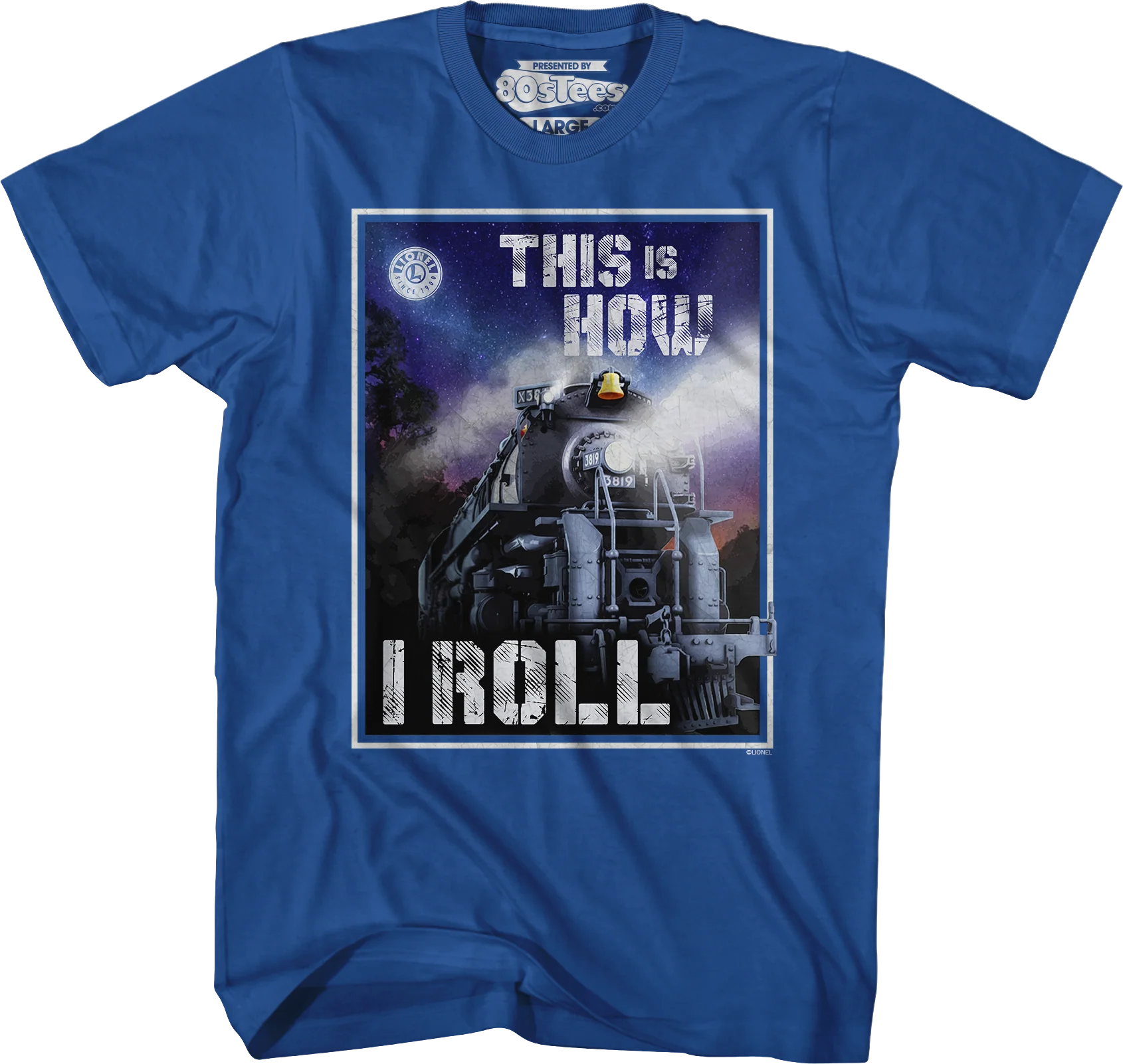 This Is How I Roll Lionel Trains T-Shirt - Image 6