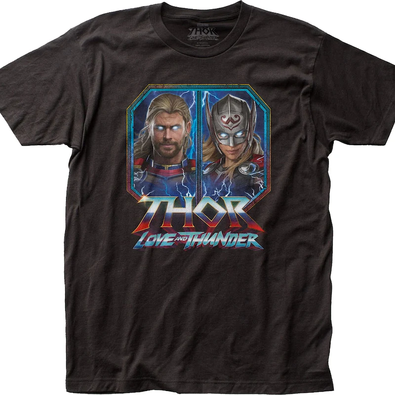 Thor: Love And Thunder Mighty Duo Marvel Comics T-Shirt