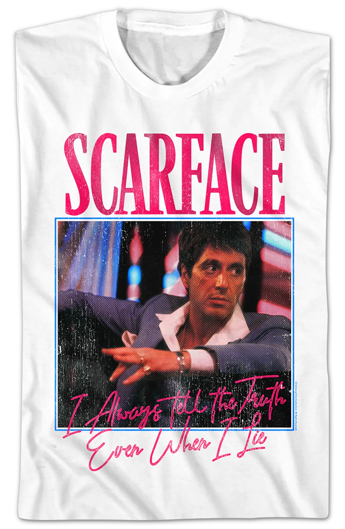 Tony Always Tells The Truth Scarface T-Shirt - Image 2