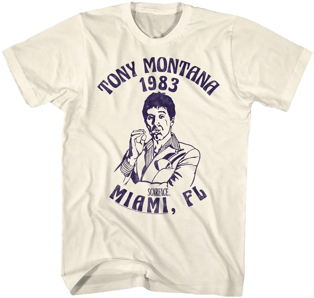 Tony Montana 1983 Scarface T-Shirt