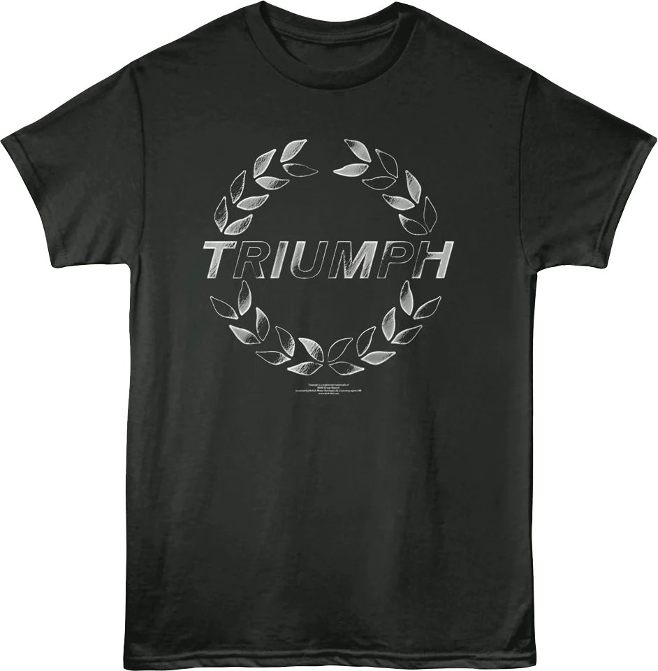 Triumph Laurel Logo British Motor Heritage T-Shirt