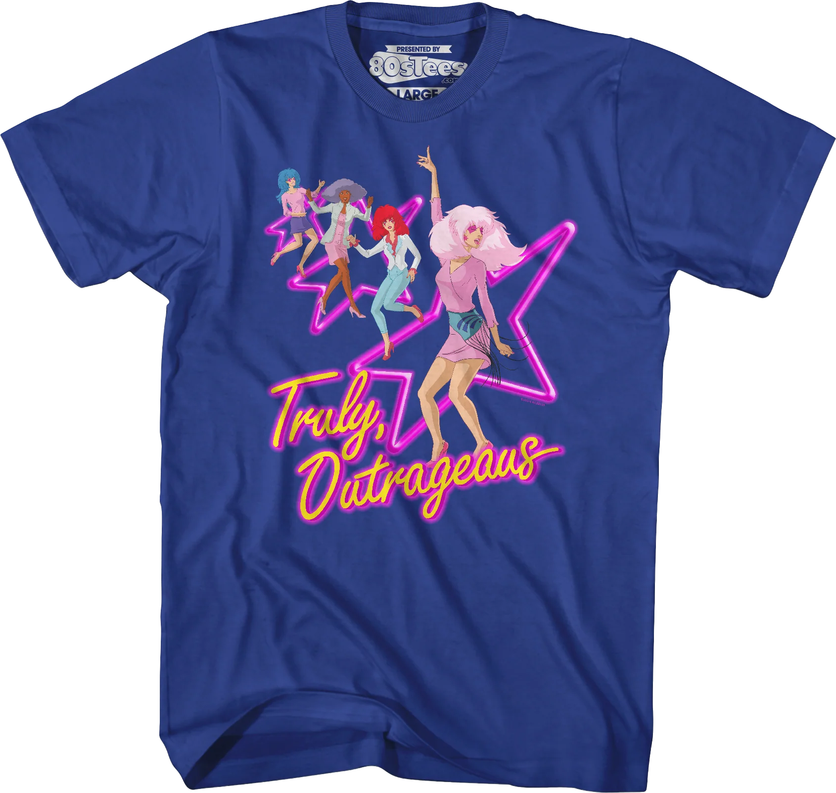 Truly Outrageous Rock Stars Jem And The Holograms T-Shirt - Image 11