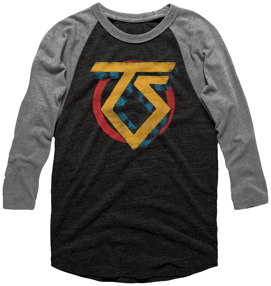 Twisted Sister Raglan Baseball Shirt