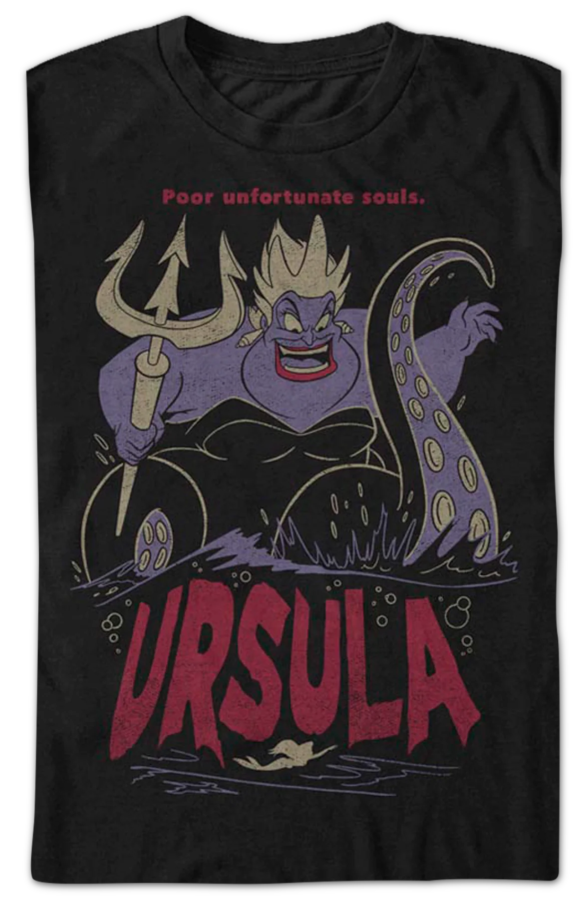 Ursula Little Mermaid T-Shirt - Image 2