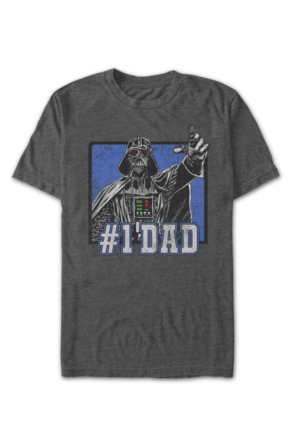 Vintage #1 Dad Darth Vader Star Wars T-Shirt - Image 2