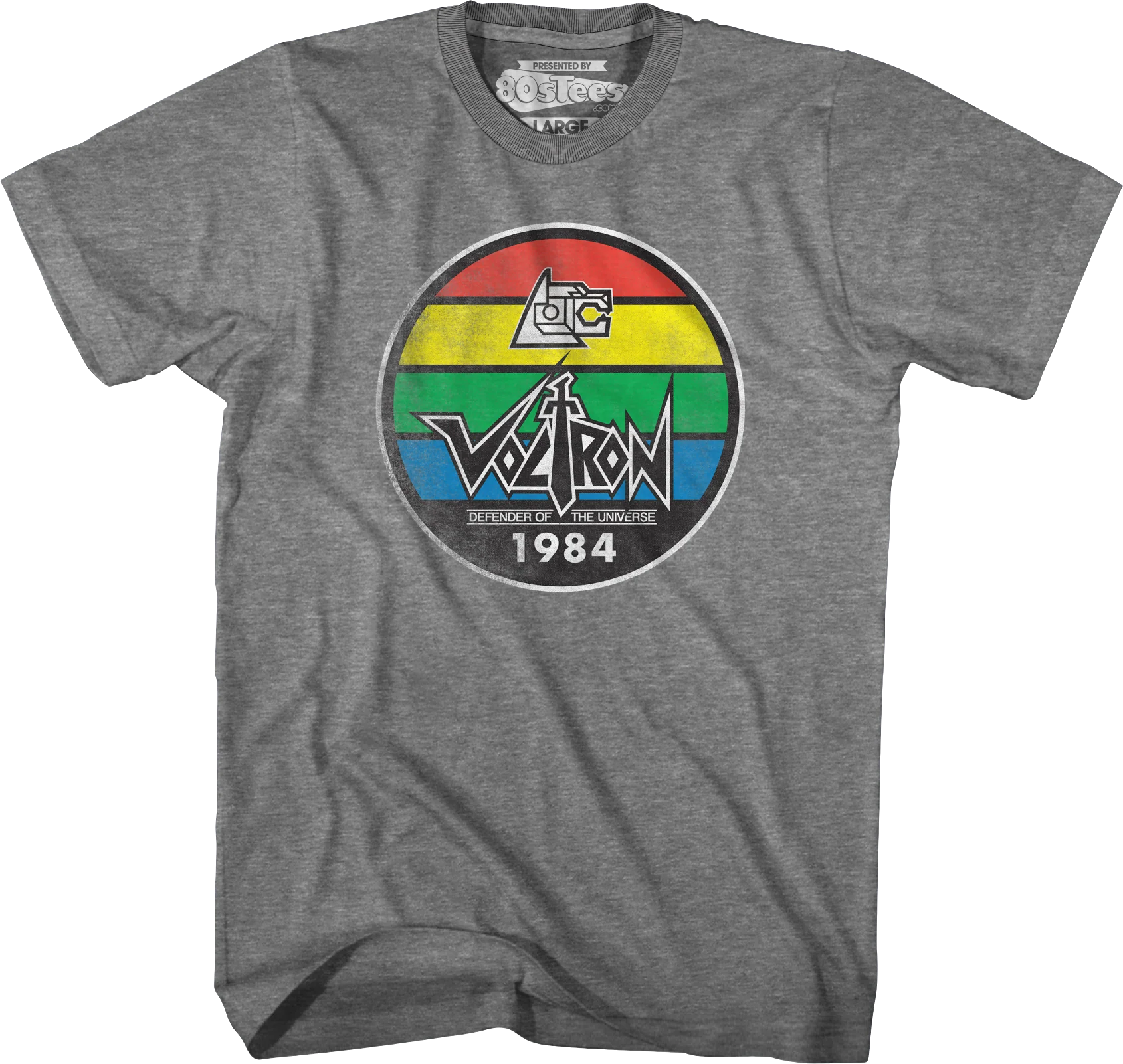 Vintage 1984 Stripes Voltron T-Shirt