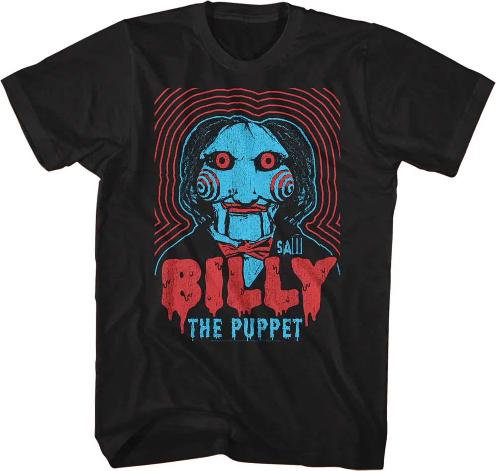 Vintage Billy the Puppet Saw T-Shirt