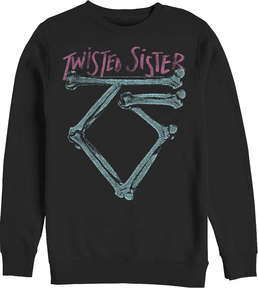 Vintage Bones Logo Twisted Sister Sweatshirt