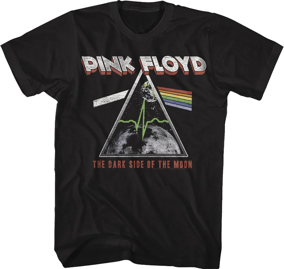 Vintage Dark Side of the Moon Prism Pink Floyd T-Shirt