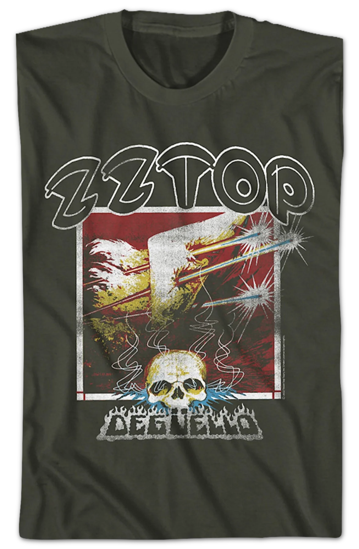 Vintage Deguello ZZ Top T-Shirt - Image 2