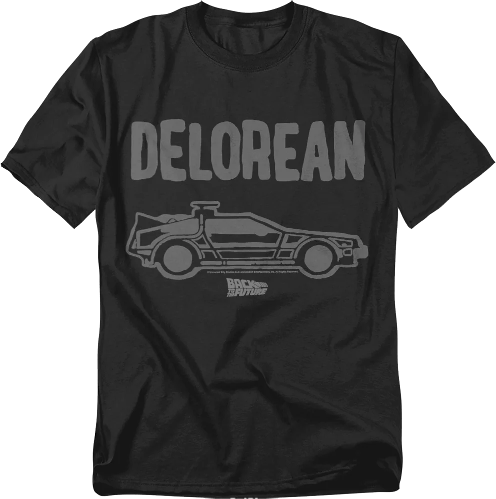 Vintage DeLorean Back To The Future T-Shirt