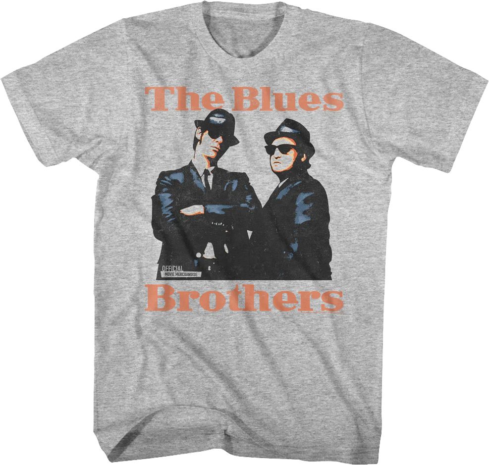 Vintage Elwood and Jake The Blues Brothers T-Shirt