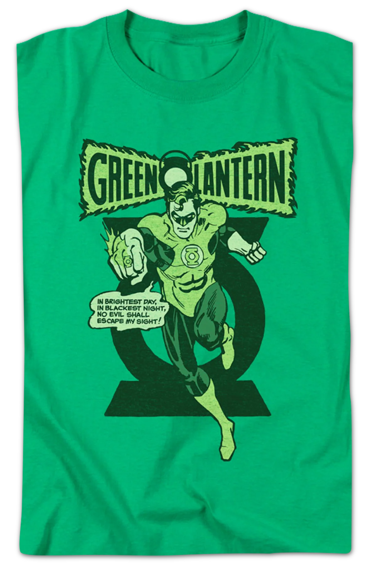 Vintage Green Lantern Oath DC Comics T-Shirt - Image 2
