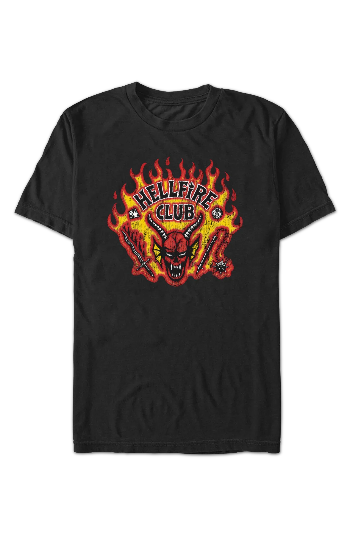 Vintage Hellfire Club Stranger Things T-Shirt - Image 2