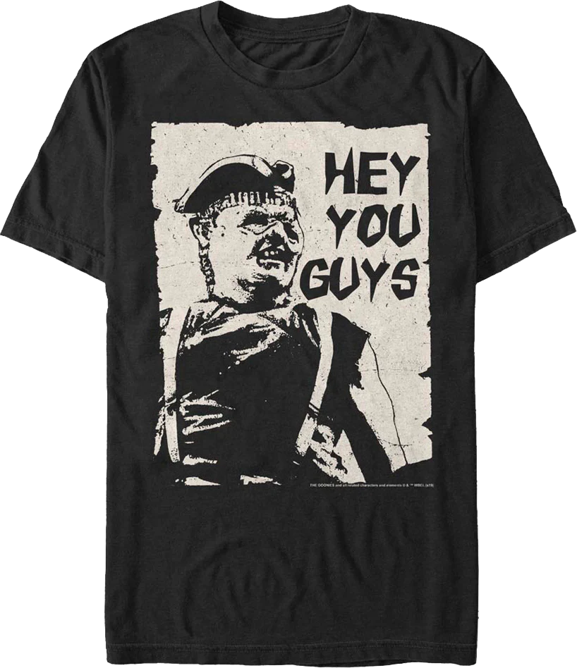 Vintage Hey You Guys Goonies T-Shirt