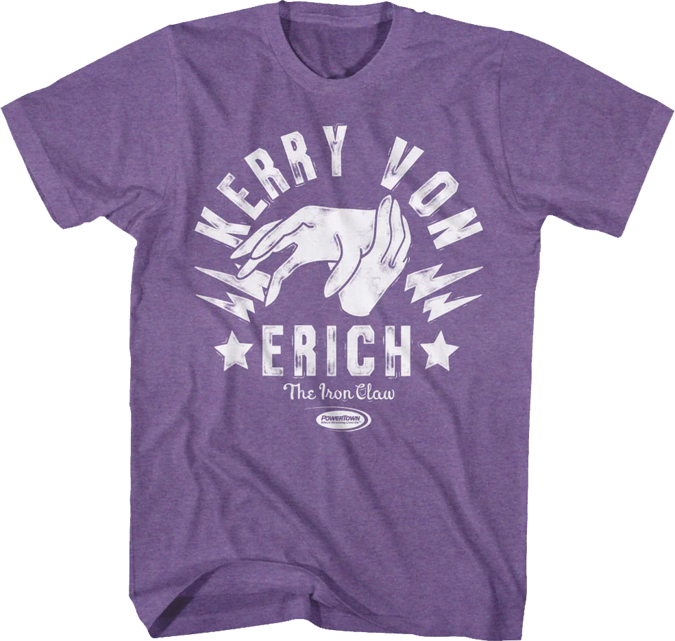 Vintage Iron Claw Kerry Von Erich T-Shirt