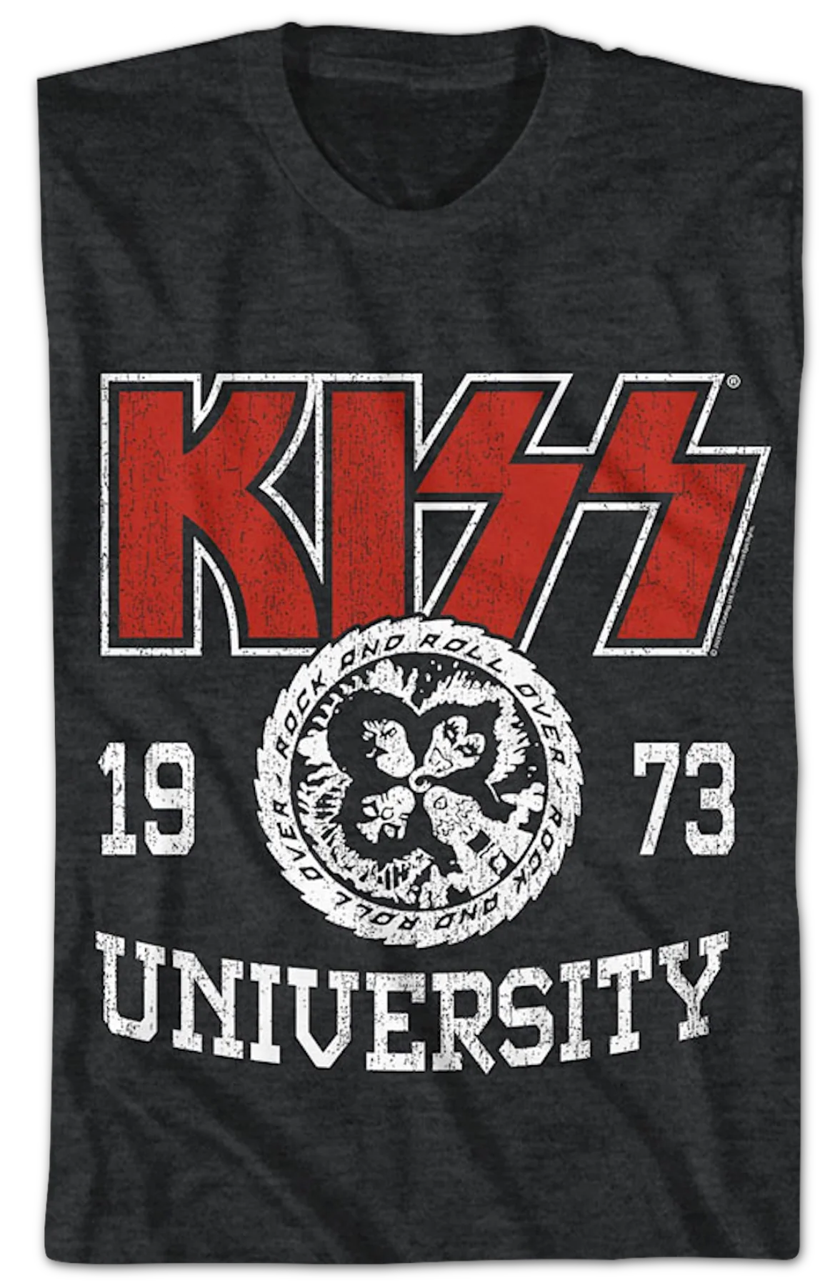 Vintage KISS University KISS T-Shirt - Image 2