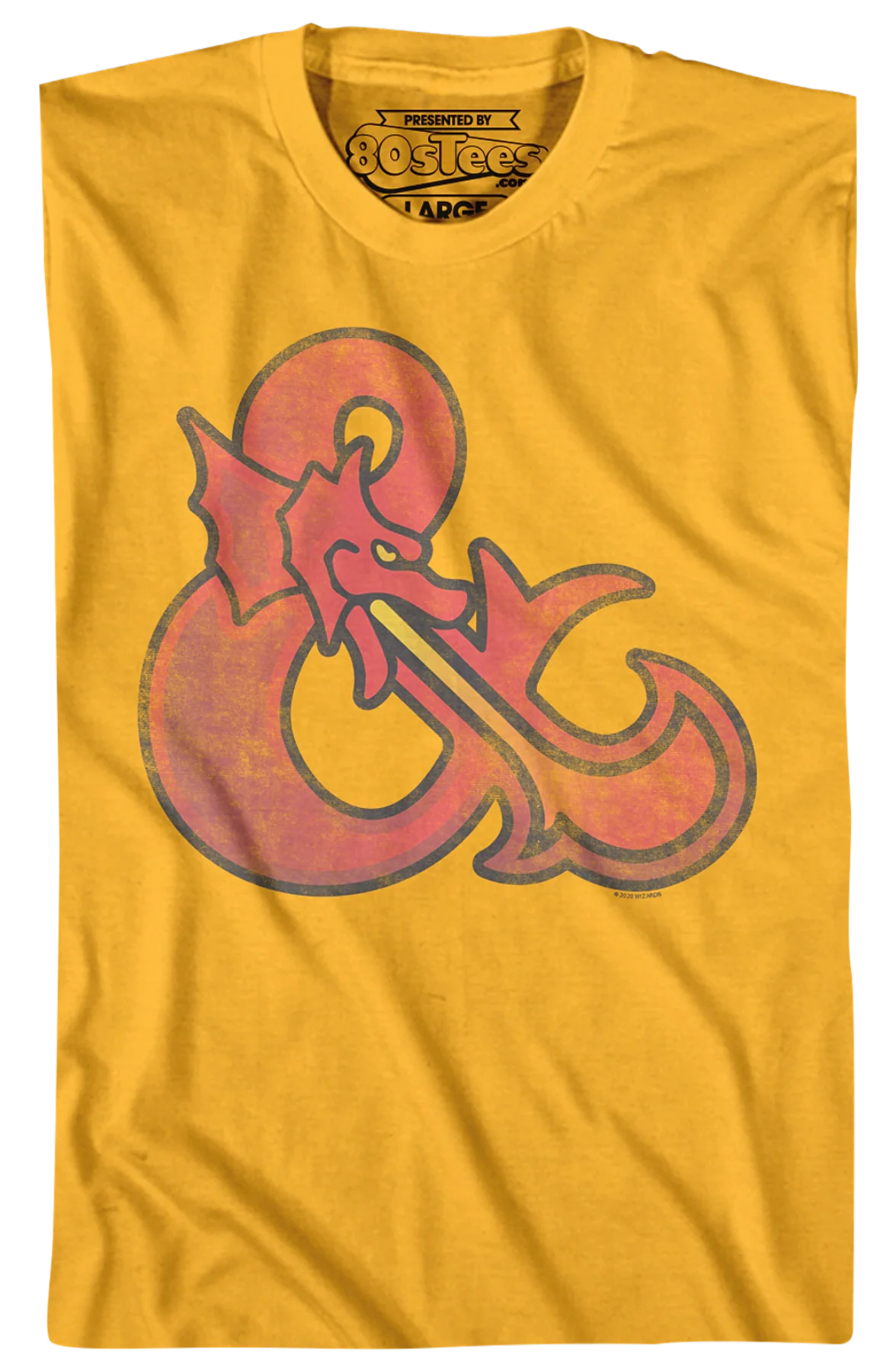 Vintage Logo Dungeons & Dragons T-Shirt - Image 2