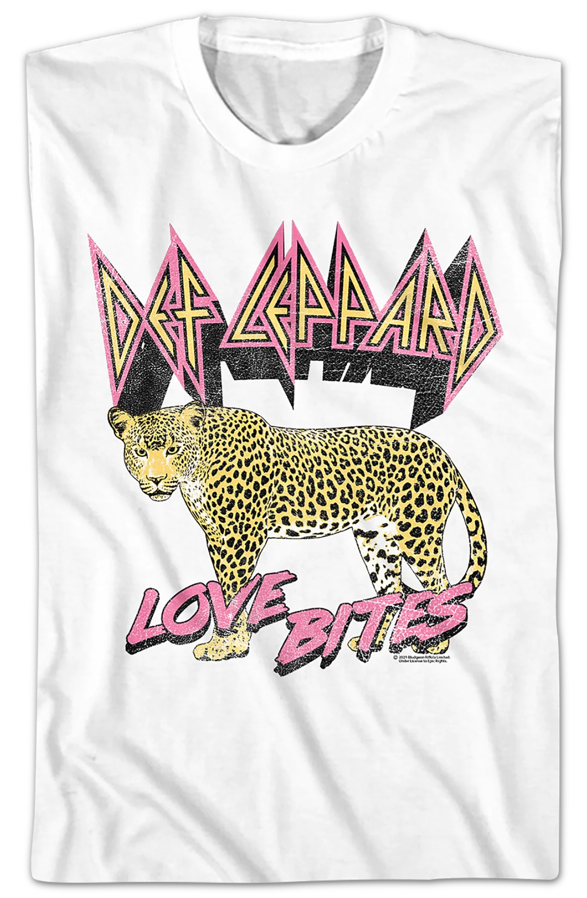 Vintage Love Bites Def Leppard T-Shirt - Image 2