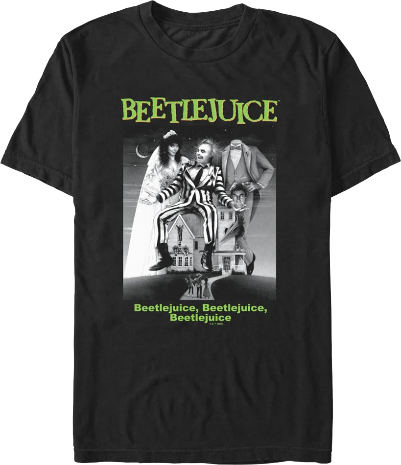 Vintage Poster Beetlejuice T-Shirt