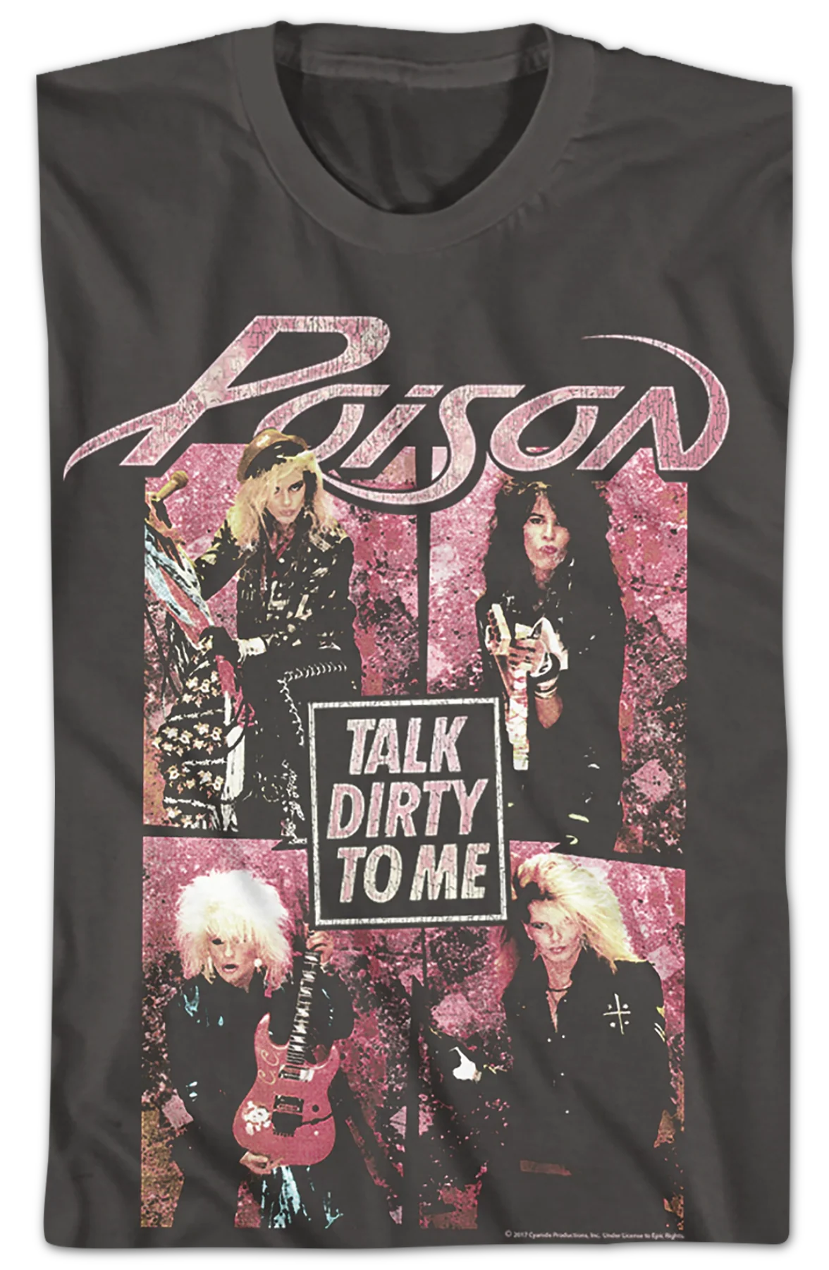 Vintage Talk Dirty To Me Poison T-Shirt - Image 2