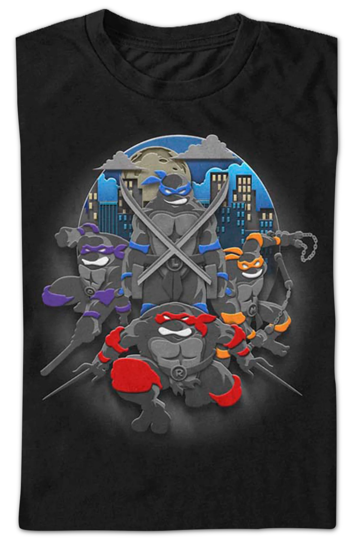 Vintage Teenage Mutant Ninja Turtles T-Shirt - Image 2