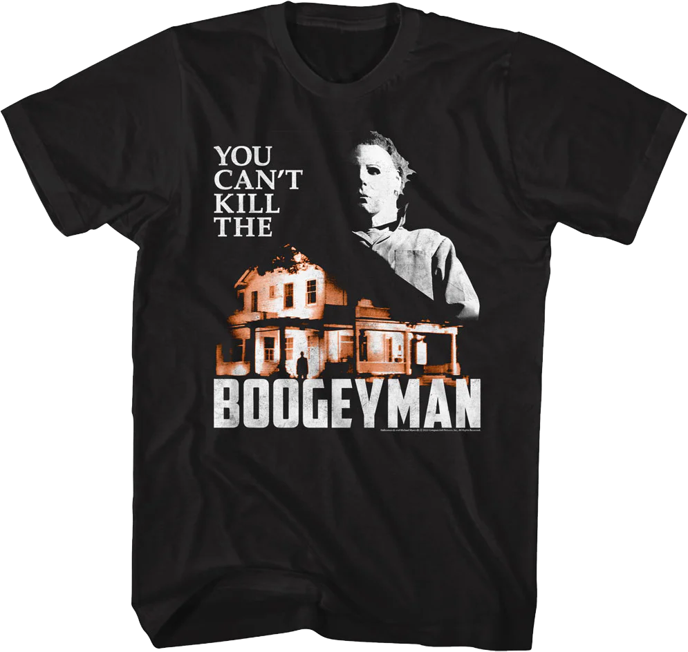 Vintage You Can't Kill The Boogeyman Halloween T-Shirt