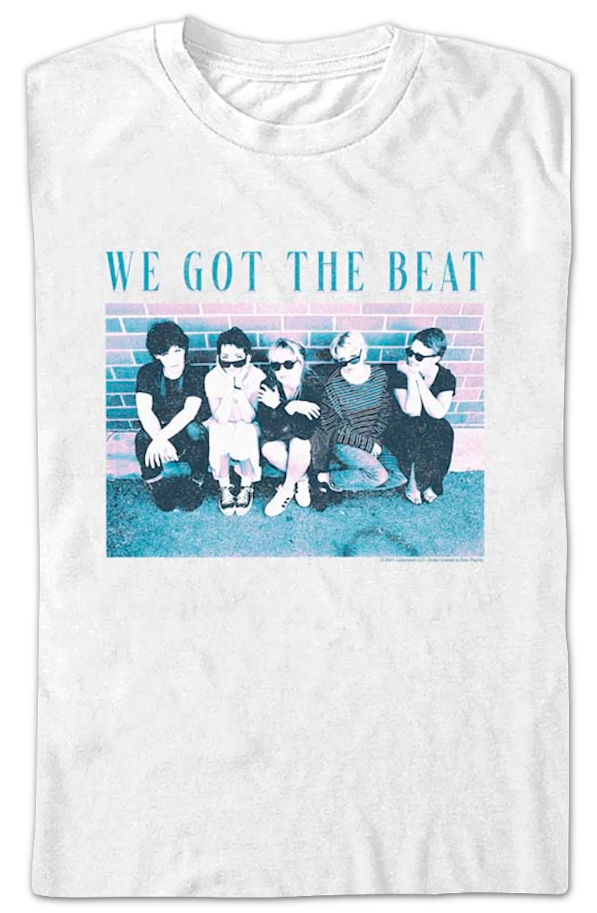 We Got The Beat Group Photo Go-Go's T-Shirt - Image 2