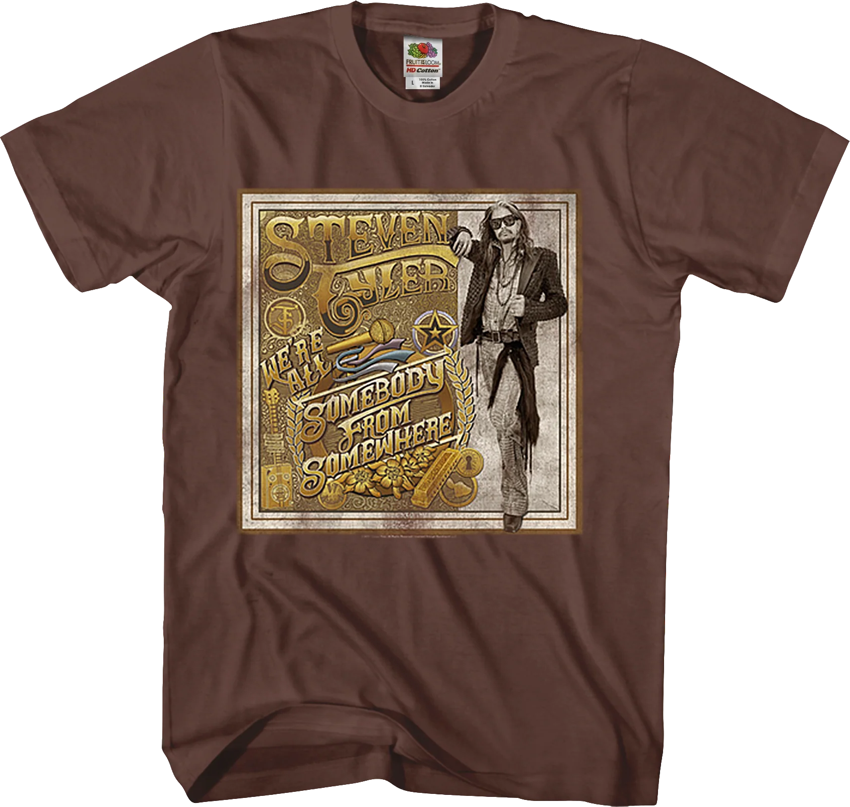 We're All Somebody From Somewhere Steven Tyler T-Shirt