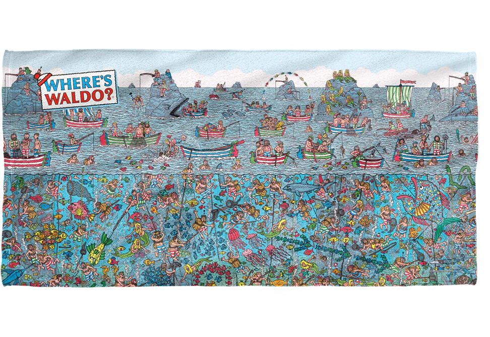 Where's Waldo Towel