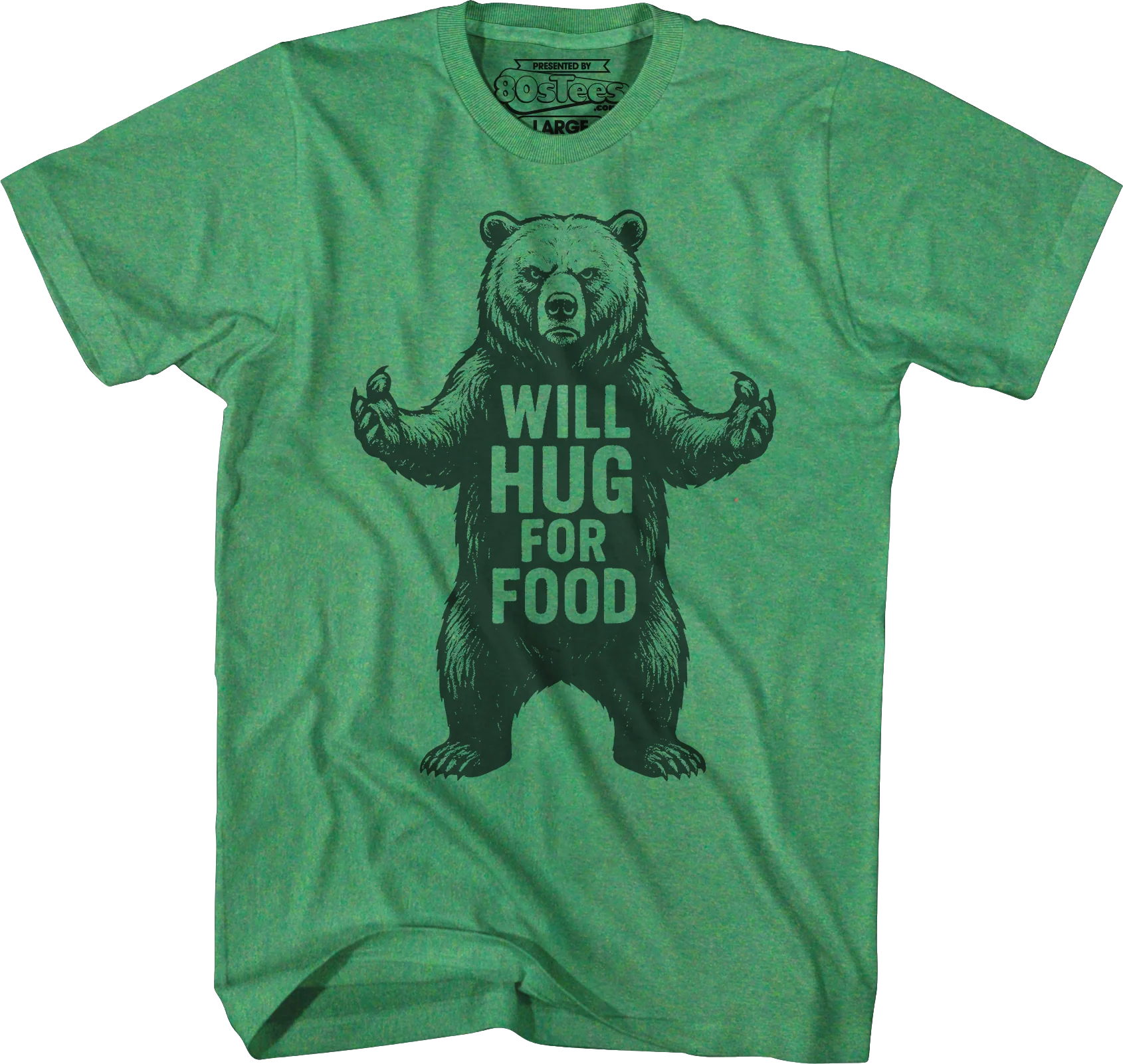 Will Hug For Food T-Shirt - Image 5