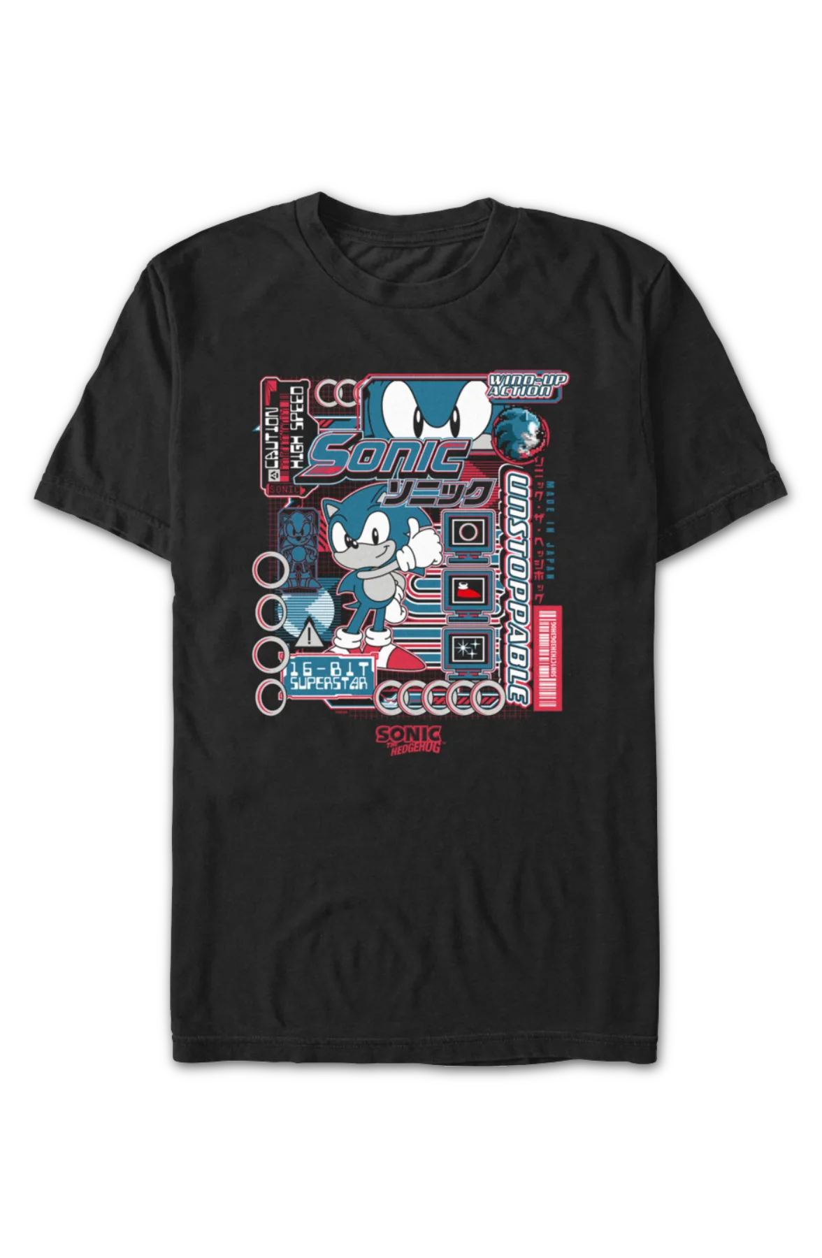 Wind-Up Action Sonic The Hedgehog T-Shirt - Image 2