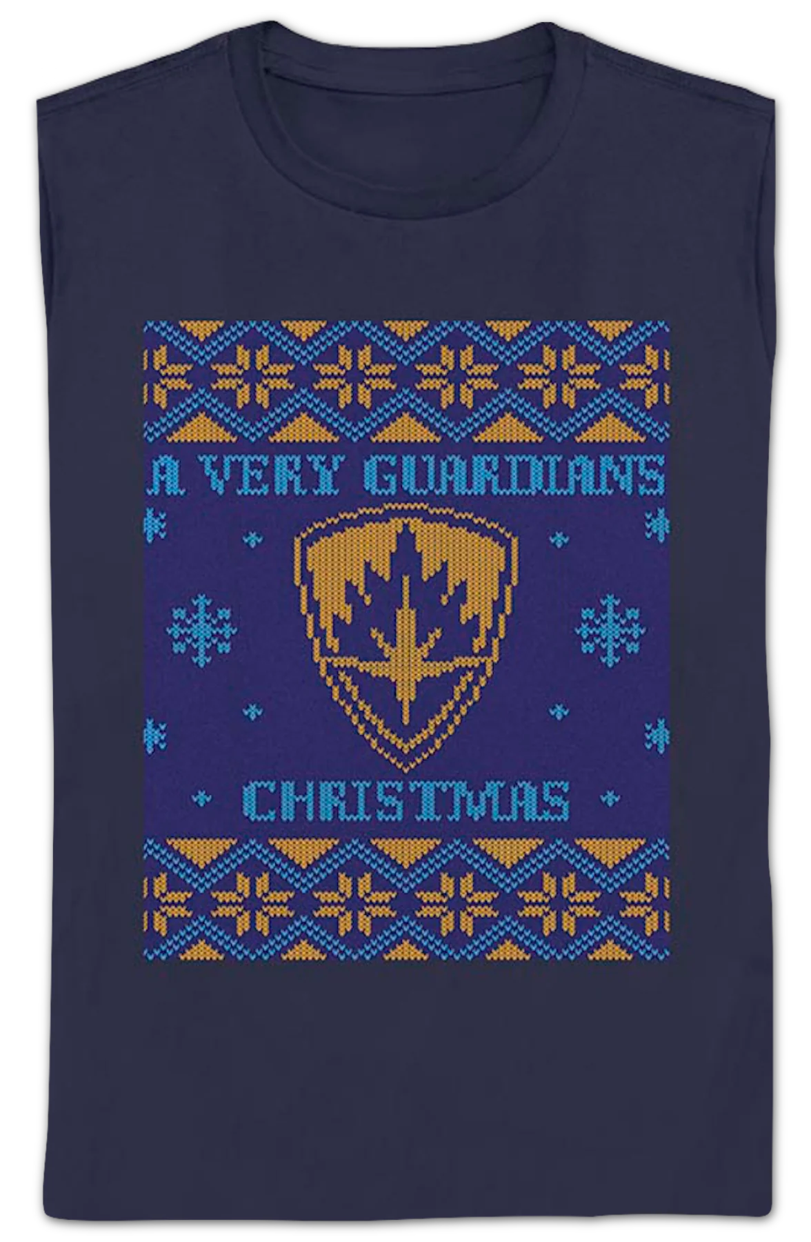 Womens A Very Guardians Christmas Marvel Comics Shirt - Image 2