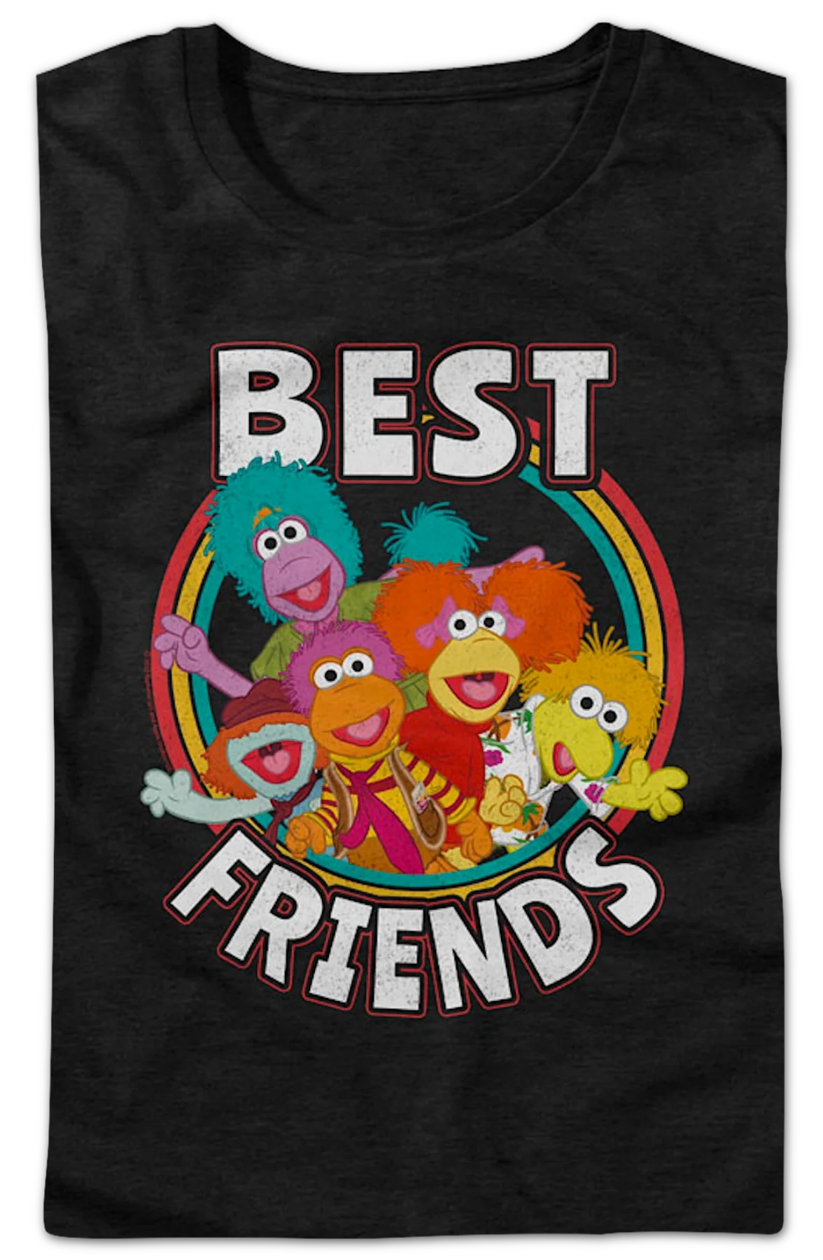 Womens Best Friends Fraggle Rock Shirt - Image 2