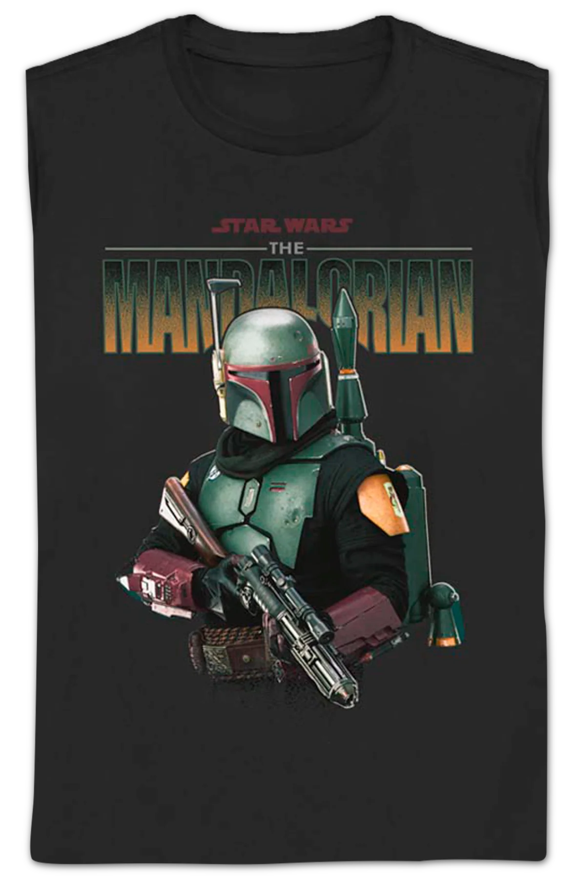 Womens Boba Fett The Mandalorian Star Wars Shirt - Image 2