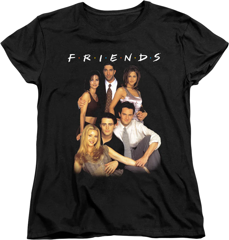 Womens Cast Photo Friends Shirt