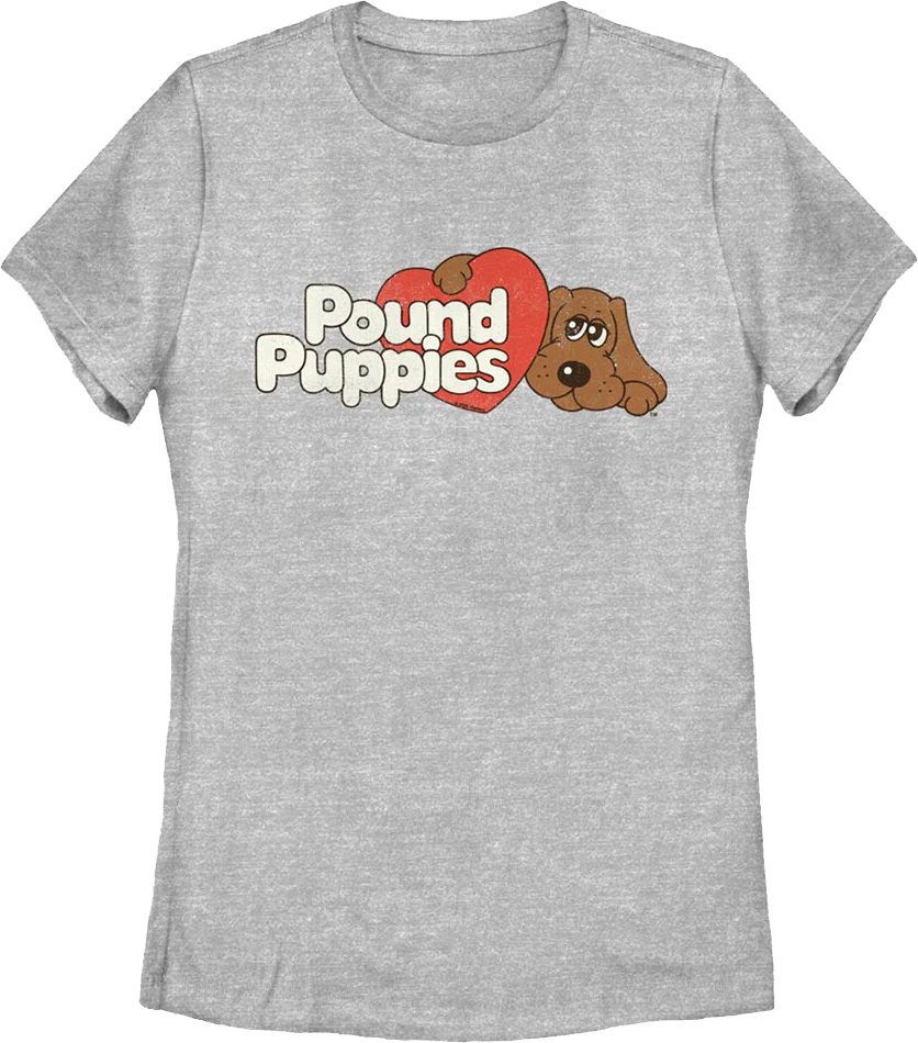 Womens Classic Logo Pound Puppies Shirt