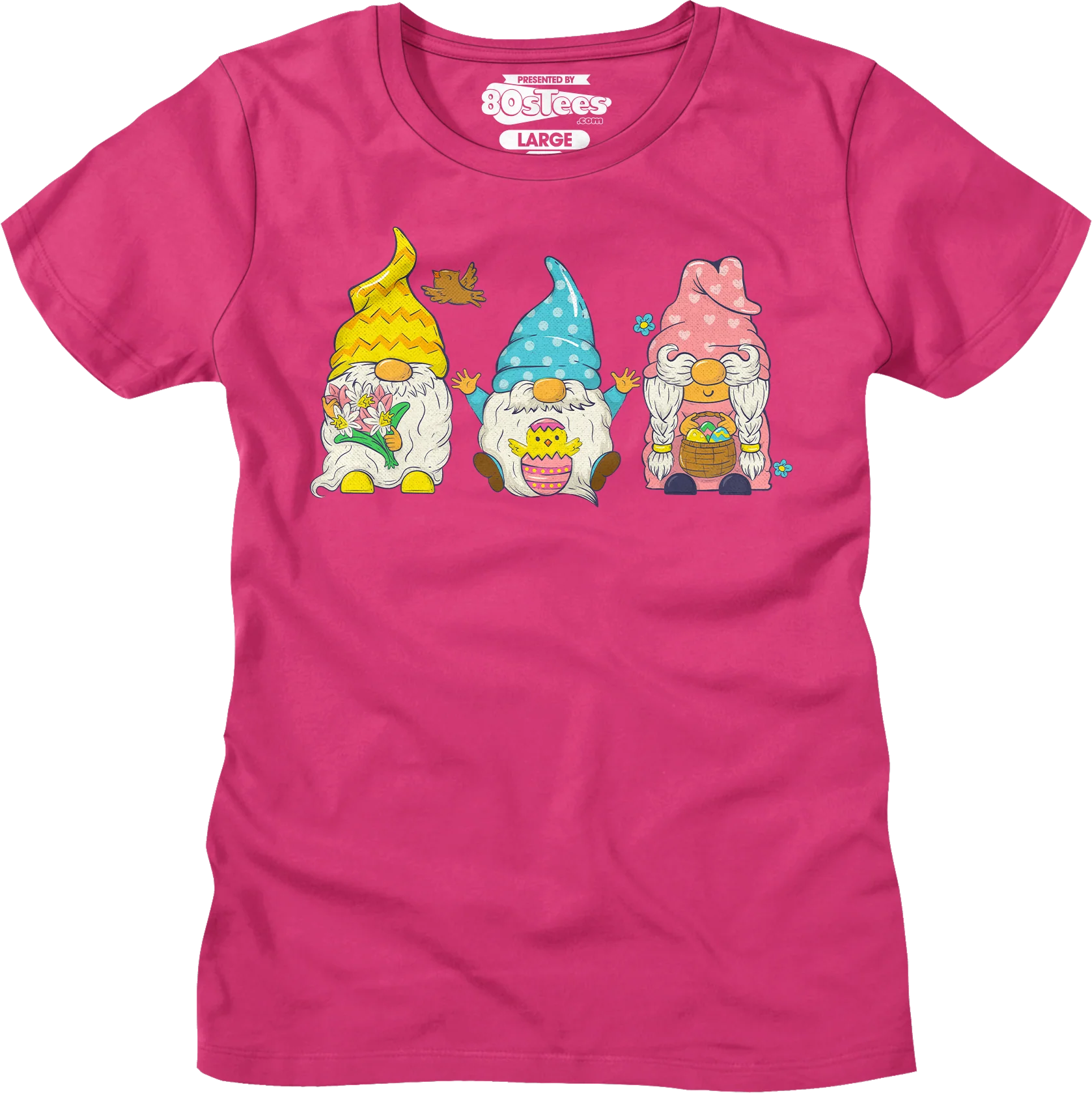 Womens Easter Gnomes Shirt - Image 6