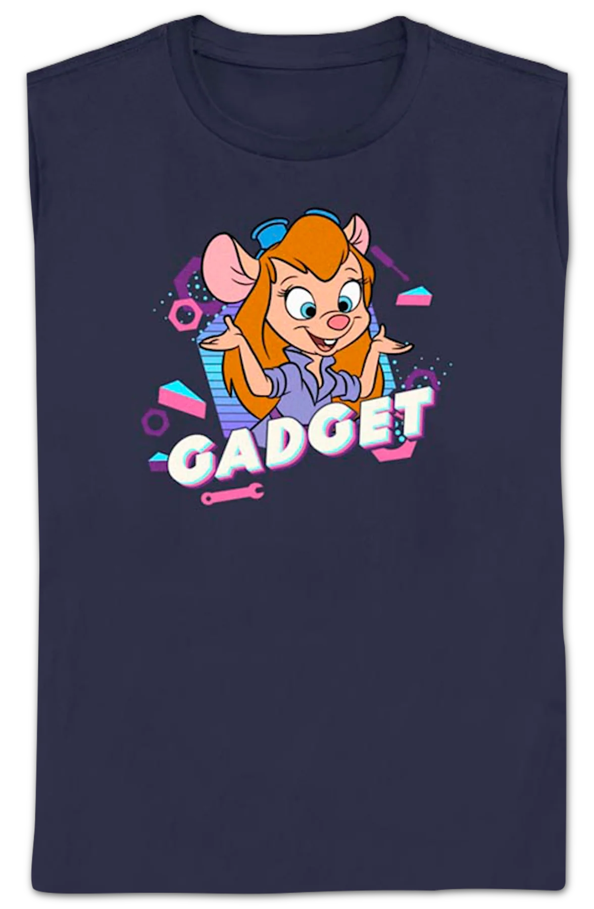 Womens Gadget Chip 'n Dale Rescue Rangers Shirt - Image 2