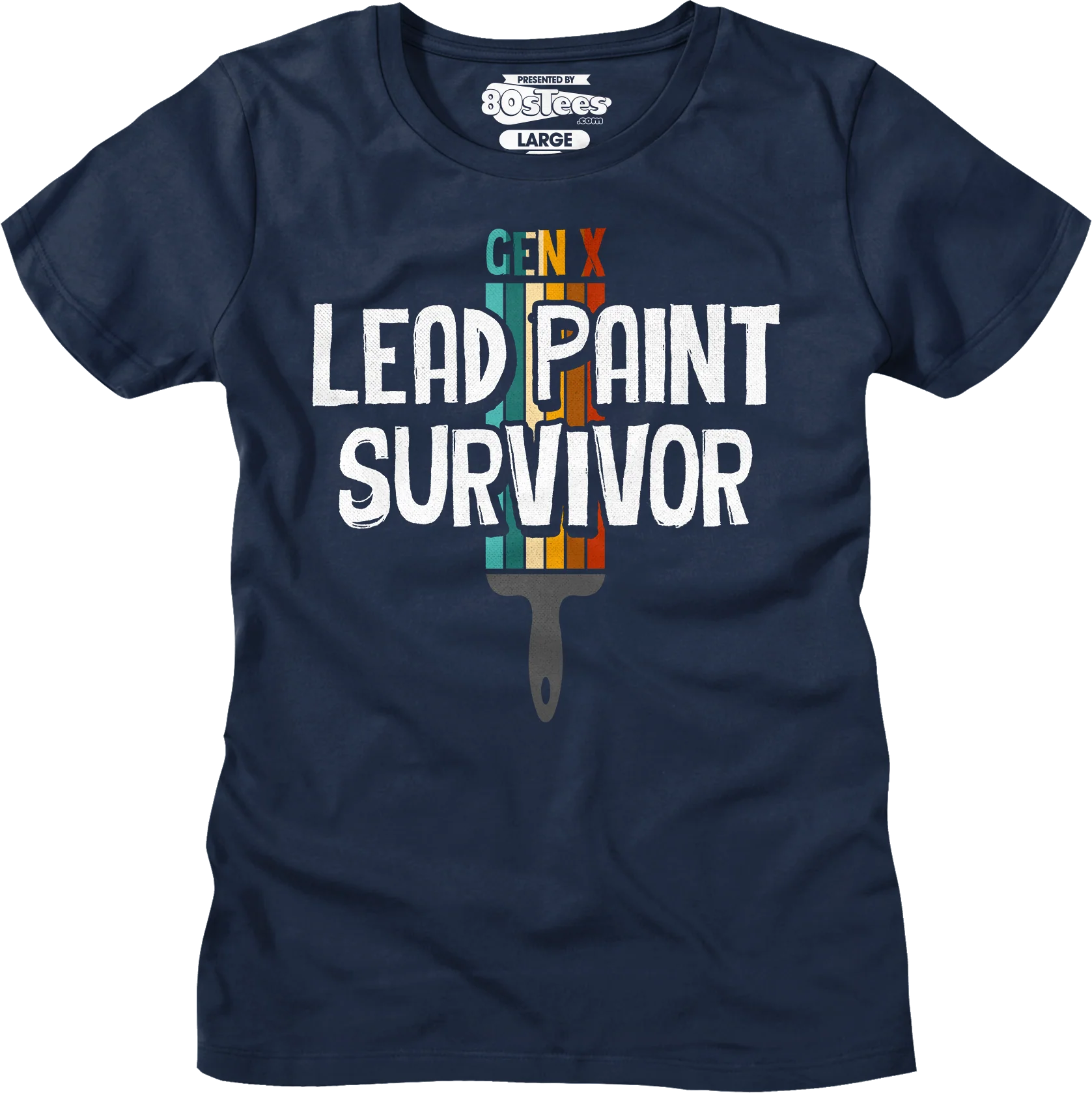 Womens Gen X Lead Paint Survivor Shirt - Image 6
