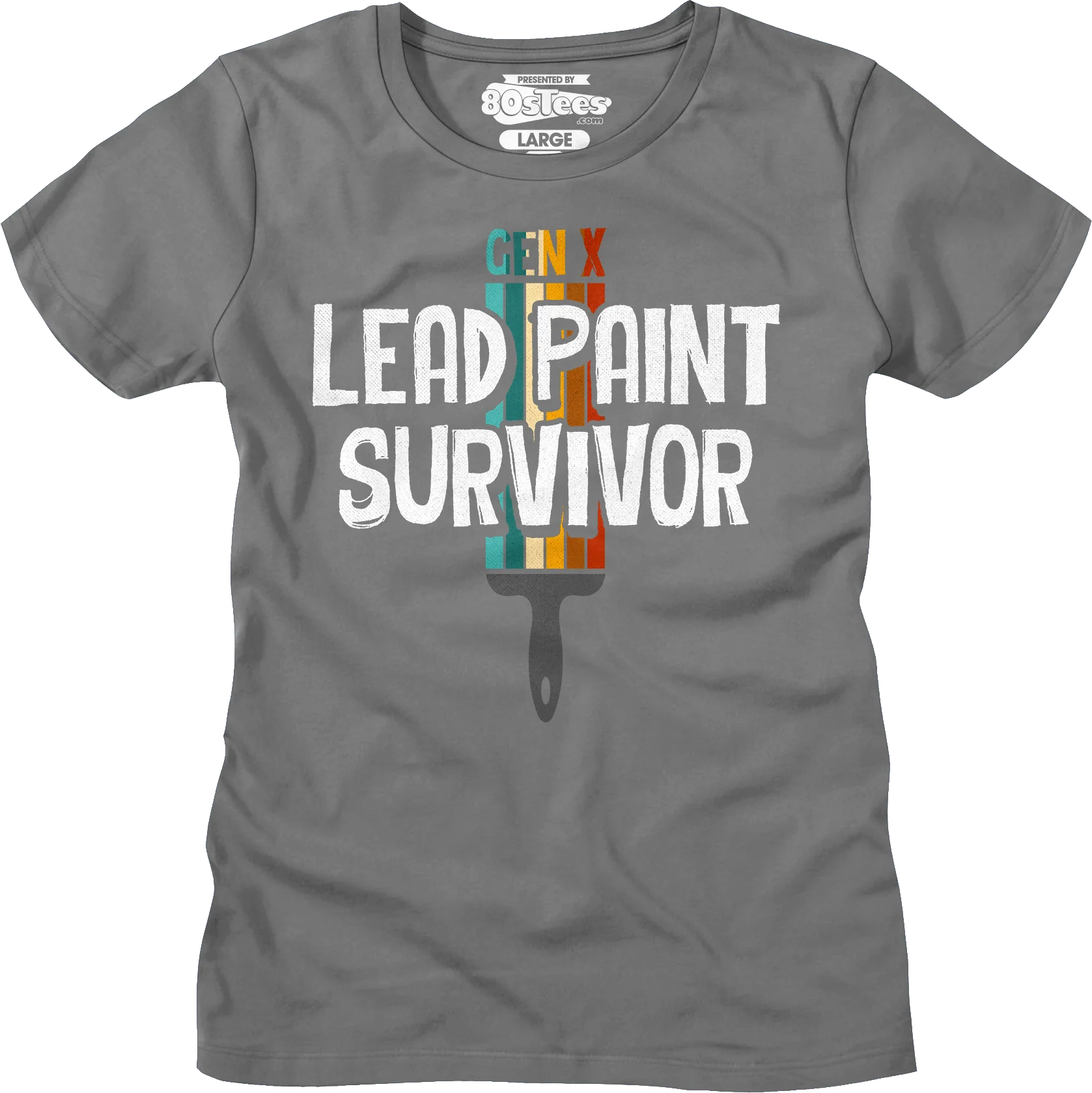 Womens Gen X Lead Paint Survivor Shirt - Image 7