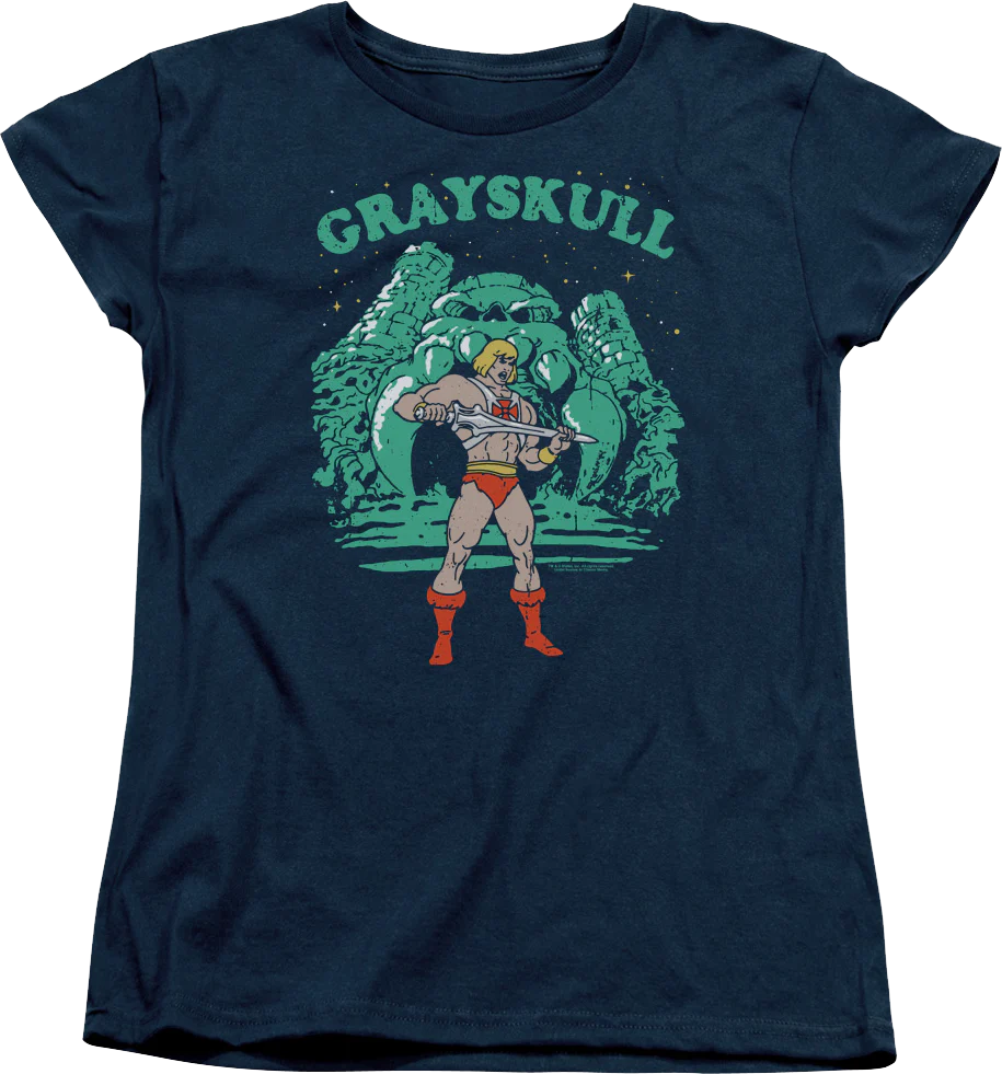 Womens Grayskull Masters of the Universe Shirt