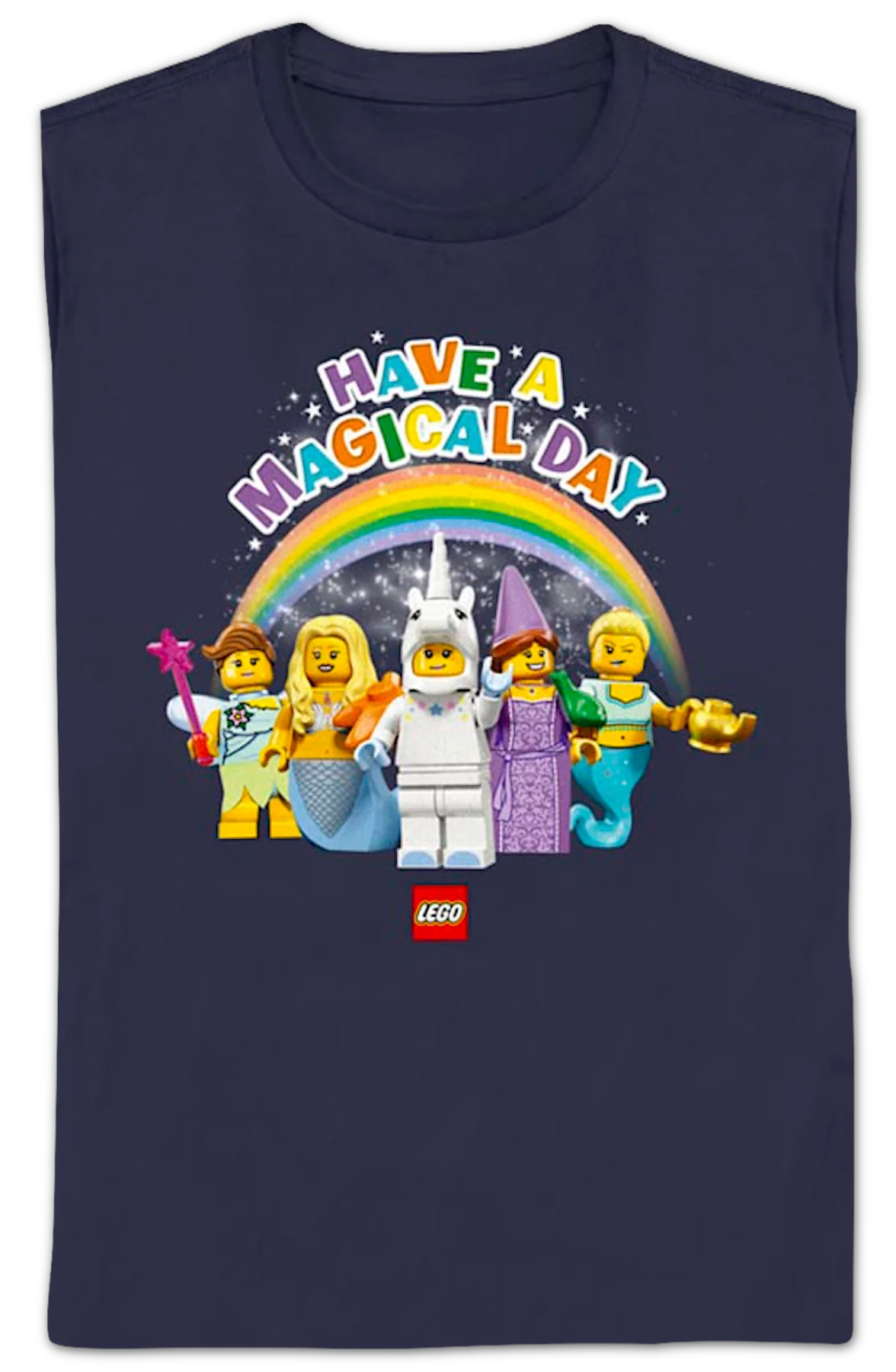 Womens Have A Magical Day Lego Shirt - Image 2