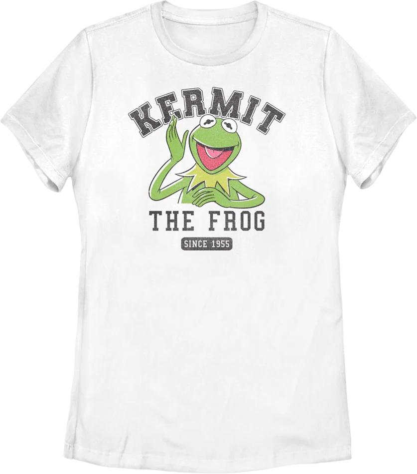 Womens Kermit The Frog Since 1955 Muppets Shirt